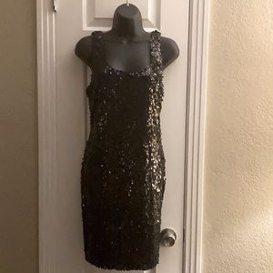 NWOT As U Wish Women’s Large Black Dress